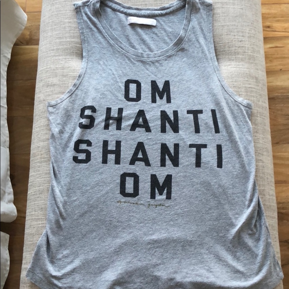 Spiritual gangster size M muscle tank